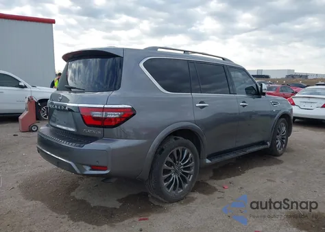 2021 Nissan Armada Platinum 2Wd z USA, uszkodzony, nr VIN JN8AY2DA7M9372064